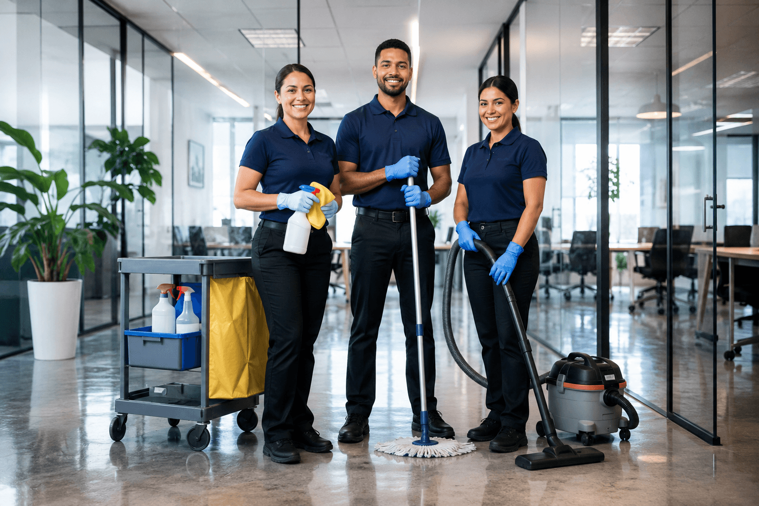 Imperial Cleaning team delivering premium service